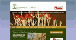 Desktop Screenshot of aigasforest.org.uk